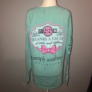 Simply Southern Long Sleeve T-shirt Size M